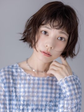 ポケット ヘア いわき泉テラス店(POCKET) 黒髪カタログ/クラゲヘアー/オリーブグレー/いわき泉83