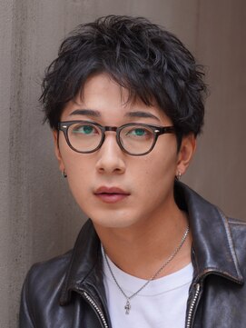 レタッチバイフィフス(RETOUCH by fifth) 原宿スパイキーショートルーズショートメンズパーマ刈り上げ韓国