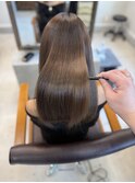 髪質改善ストレート