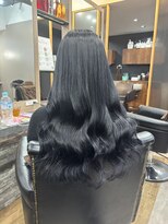 ラピス 横浜(Lapis) Hブルーブラックネイビーシールエクステブリーチカラー