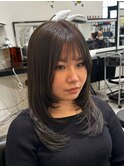 暗髪×レイヤー