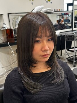 アパカバール 鳳店(Apa kabar) 暗髪×レイヤー