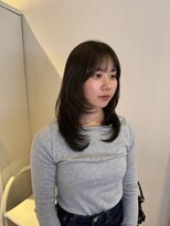 アム(amu) レイヤーカット/ロングレイヤー/ハッシュカット/前髪カット