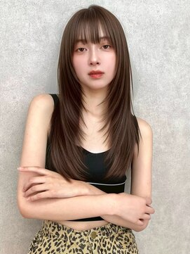 ヴィヴィー 青山表参道店(ViVIE) ストレートレイヤー/ブリーチなしベージュ