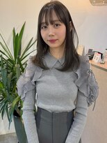 ラニヘアサロン(lani hair salon) オリーブカラー ブリーチ無しカラー イルミナダブルカラー