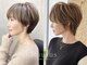 Ruufus下北沢／白髪ぼかしハイライト/ショートボブ/髪質改善の写真