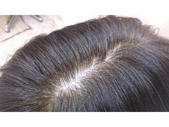 クロスヘアー(CROSS HAIR)の写真/全国の美容師が認めた天然ヘナと天然インディゴで、オーガニックな髪色に♪