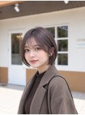 秋カラー☆ラベンダーアッシュ