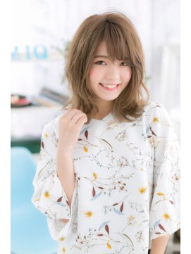 ヘアアンドビューティー ミック(Hair & Beauty miq) ランダムカール♪重軽MIXロブ