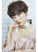 表参道駅/青山　エッジショート丸みショート　辻幸奈
