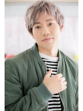 ミック 日暮里店(miq) カラーで遊ぶ束感ショートb