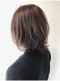 【担当JUN】大人かわいい伸ばしかけ無造作小顔外ハネボブ