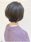 【morio】札幌ボブ　大人かわいい黒髪ショートボブ