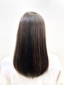 クオリス 上福岡店(QUALIS) 髪質改善/ネイビーカラー/ツヤ髪/白髪染め/30代40代50代