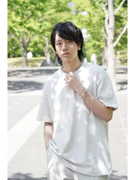 ビュート ヘアー ジョージ(Beaut Hair GEORGE) 黒髪メンズのワイルド外ハネショート