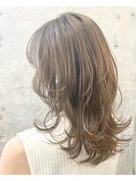 ユアーズ ヘア 恵比寿本店(youres hair) ラフニュアンス　レイヤーミディ