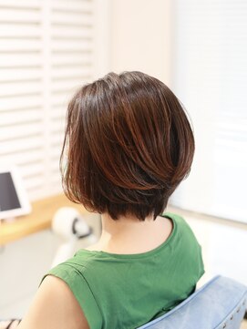 リビーチ ヘア リゾート 赤羽(Rebeach HAIR RESORT) 【赤羽リビーチ】大人なハンサムショートボブ♪