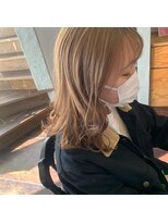 ルプラ カルム(le-pla Calme)&nbsp;王道ハイトーンカラー！ミルクティーベージュ