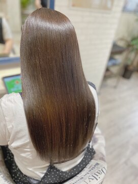 シャルマン 六町(CHARMANT) 【髪質改善】水素トリートメント×やわらかベージュ