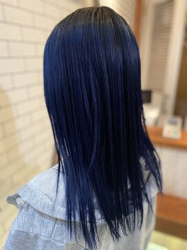 オーブ ヘアー リリー 博多2号店(AUBE HAIR lily) オーシャンブルー