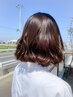 《カラーしながらヘアケア》天使の艶カラー￥12500→￥12000
