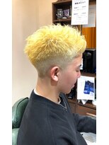 バーバー アカダマ&nbsp;スパイキーショート