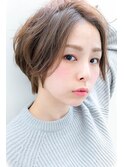 ナチュラルショートボブ