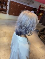 アース コアフュールボーテ 国分寺店(EARTH coiffure beaute) ブリーチ/ホワイトカラー/グラデーションカラー