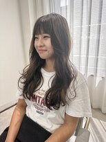 ヨーク(YOKE)&nbsp;YOKE ブリーチなしアッシュベージュ前髪顔まわりレイヤー