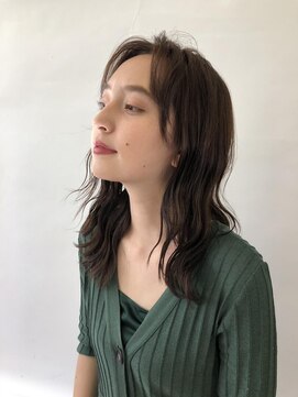 エアー 横浜(AIR) 【湯田】ゆるウェーブミディ