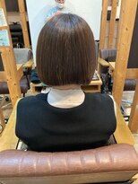 グランバイ アトリエドングリ(Grand × AtlierDonguri) お客様髪質改善データ1132(丸みのある縮毛矯正)