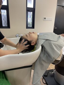 エクラ(Eclat)の写真/アミノ酸成分配合の微炭酸スパ◎その日の気分やお悩みによって「4種類」から選べるヘッドスパが魅力♪