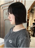 【北澤華】シースルー前髪こなれミディボブ