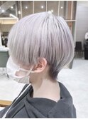 ブリーチデザイン　ホワイトアッシュシルバーグレー