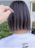 ぱつっとボブ/ヘイリーボブベージュカラー/マッシュ