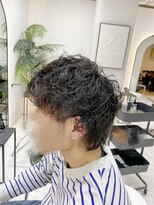 ジーナ 博多筑紫口(Zina)&nbsp;プードルパーマ×メンズカット/YURI/博多美容室