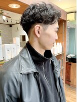 ヘアークルーズピース (hair cruise Piece)&nbsp;ラルフカール／センターパート／スパイラルMIX／ビシネスパーマ