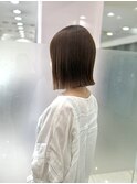 ブルーブラック/ブルージュ/韓国/ブリーチなし暗めカラー