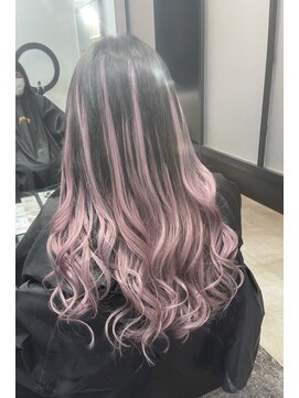 モノ アンド イニ(Mono & inni) エクステ　グラデーションカラー