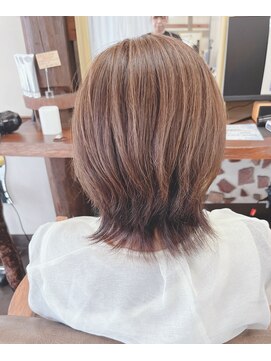 アート(art) 白髪ぼかしハイライトと透明感カラー