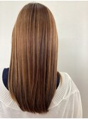 艶髪 ハイライトロングヘアー