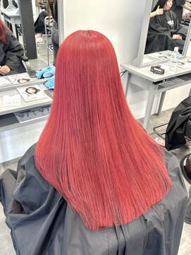 ペレ 栄店(PELE) ミディアムヘア/デザインカラー/フェイスフレーミング/栄