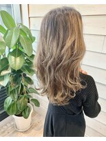 ハウス(the HOUSE) ゆる巻グラデーションベージュ