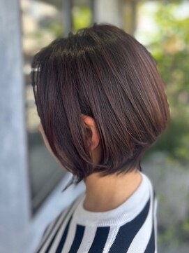 エルマノ 仙川(L mano) 〈t7〉大人ショートハイライト髪質改善キッズカット前髪30代40代