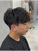 MEN’S HAIR/波巻ツイストスパイラル/フェザーパーマ/渋谷