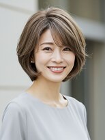 レヴィア(REVIA)&nbsp;白髪ぼかしハイライトブリーチミルクティーベージュ