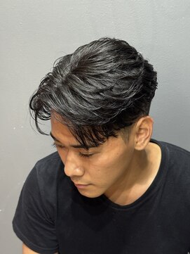 メンズ ラピス(Men's Lapis) ナチュラルワンカールパーマ