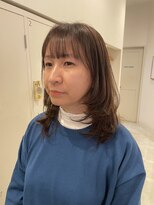 サラ ビューティー サイト 古賀店(SARA Beauty Sight)&nbsp;【ハイレイヤー】ワンカラー/脱白髪染め/ミディアム/大人女性