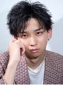 <43>フェザーパーマ/曲がる縮毛矯正/メンズサロン/メンズ/眉毛