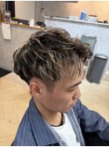 MEN’S HAIR/波巻ツイストスパイラル/フェザーパーマ/本八幡
